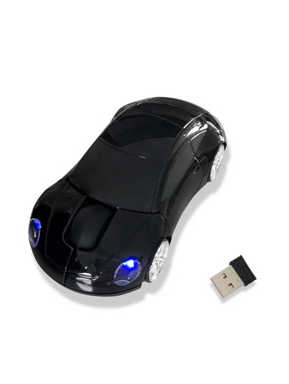 Беспроводная мышь в форме спортивного автомобиля SHEIN