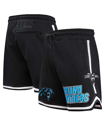 Мужские классические шорты из синели черного цвета Carolina Panthers Pro Standard
