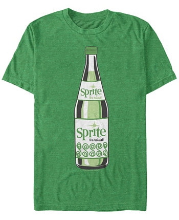 Мужская классическая Sprite Taste натуральная футболка с коротким рукавом Coca-Cola