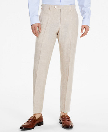 Мужские льняные брюки современного кроя Tommy Hilfiger