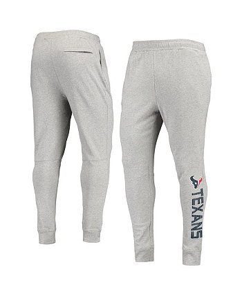 Мужские серые брюки-джоггеры Houston Texans с меланжевым покрытием MSX by Michael Strahan