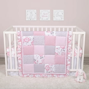 Sammy & Lou Baby Nursery Crib Bedding Set, Emma 4 Piece Sammy & Lou