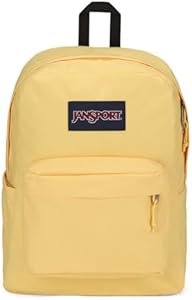 Рюкзак Superbreak - Прочный и легкий, размеры 42 см x 32 см x 14 см, цвет абрикосовый JanSport