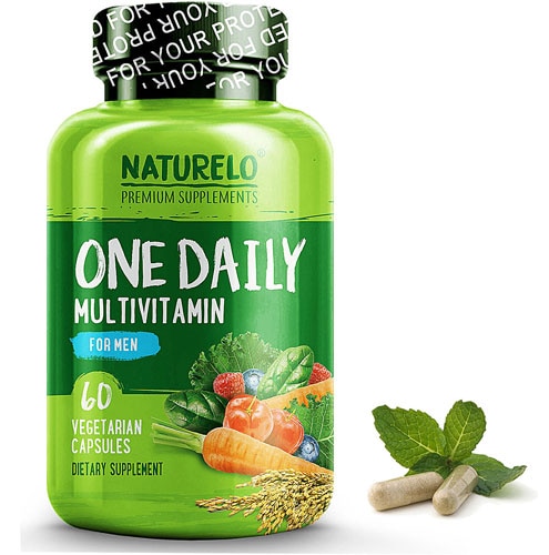 Один Дневной Мультивитамин для Мужчин - 60 вегетарианских капсул - NATURELO NATURELO