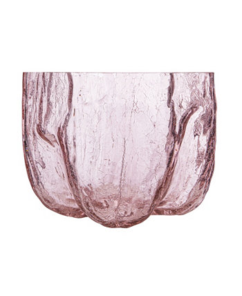Хрустящая низкая ваза Kosta Boda