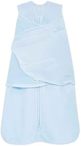 HALO Sleepsack Swaddle, 3-Way Adjustable Wearable Blanket, TOG 3.0, Velboa Plush Dots, Cream, Newborn, 0-3 Months Halo