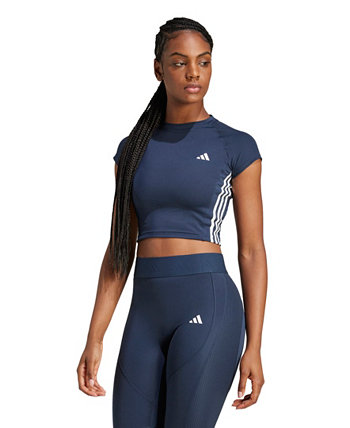 Women's Hyperglam Ribbed Training T-Shirt Adidas