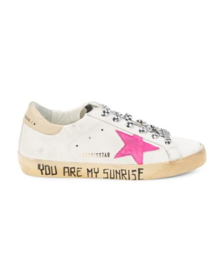 Super Star Leather Sneakers GOLDEN GOOSE