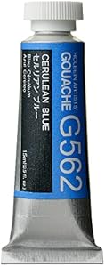 Holbein Artists Gouache Cerulean Blue 15ml (G) Holbein