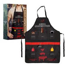 Hammer & Axe Grill Instructor Apron with Built-in Bottle Opener Hammer + Axe
