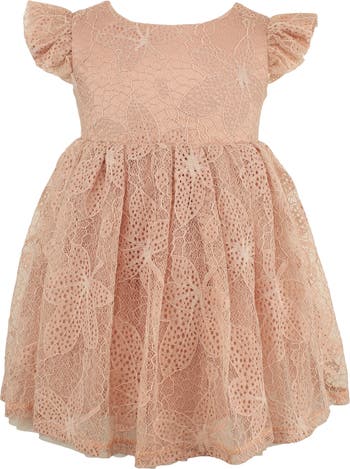 Lace Overlay Dress Popatu