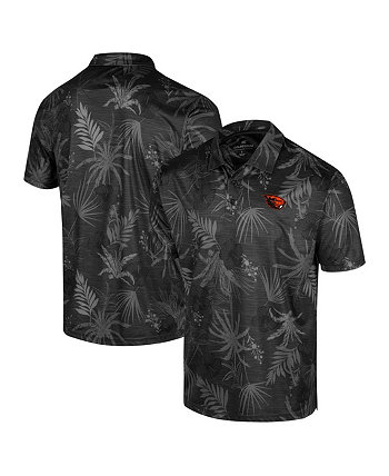 Мужская черная рубашка-поло с логотипом Oregon State Beavers Palms Team Colosseum