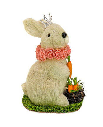 12-дюймовый кролик с морковью National Tree Company