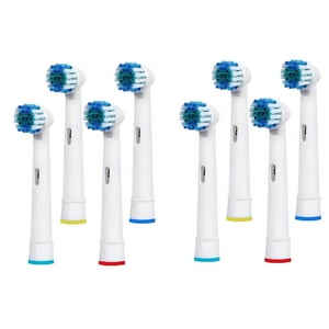 8 Units Generic Electric Brush Heads Precision Oral Cleaning B Generic