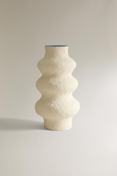 IRREGULAR PAPIER-MÂCHÉ VASE Zara Home