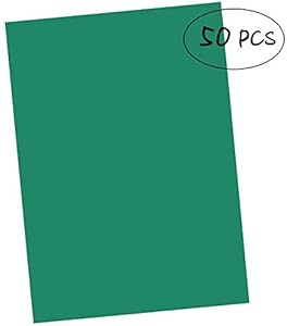 50 Pcs Carbon Transfer Paper Tracing Paper 11.7"×8.3" for Transfer Pattern on Wood, Paper, Canvas (Green) Apol