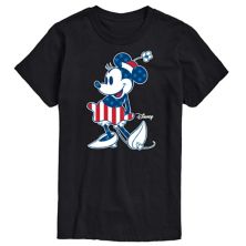 Disney's Minnie Mouse Big & Tall Flag Graphic Tee License