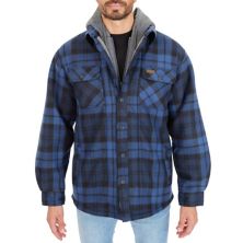 Big & Tall Smith's Workwear Sherpa-Lined Microfleece Shirt Jacket Smith's Workwear