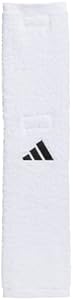 adidas Football Team Towel Dries Hands, Stays-in-Place with Hook and Loop Closure, White, One Size Adidas