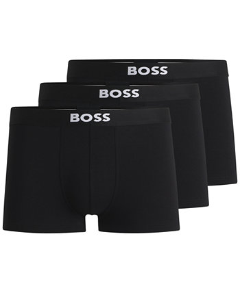 Men's 3pk. Icon Logo Trunks Boss