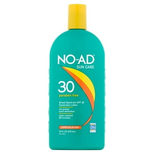 No-Ad Sunblock Lotion SPF 30, 16 Fl Oz N/A