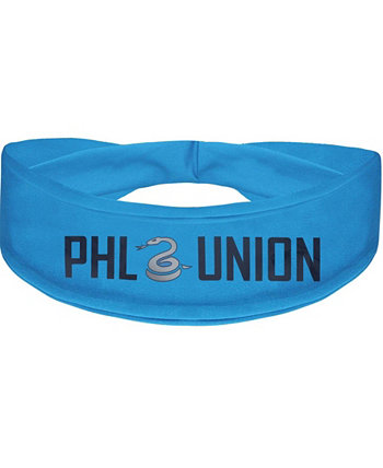 Голубая повязка на голову Philadelphia Union с альтернативным логотипом Vertical Athletics
