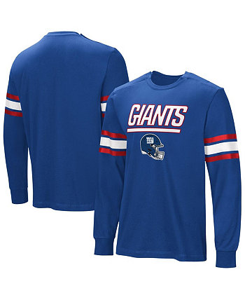 Мужская адаптивная футболка с длинными рукавами Royal New York Giants Hands Off NFL