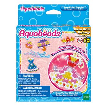 Aquabeads Arts & Crafts Dress Up Keychain Theme Bead Refill Aquabeads