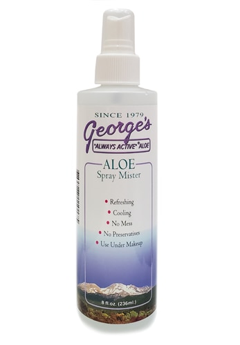 George's Always Active® Aloe Spray Mister — 8 жидких унций George's