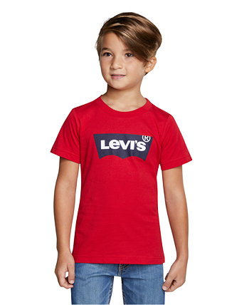 Футболка с короткими рукавами и логотипом Little Boys House Mark Levi's®