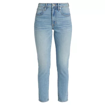 Укороченные джинсы узкого кроя Lou Lou SLVRLAKE
