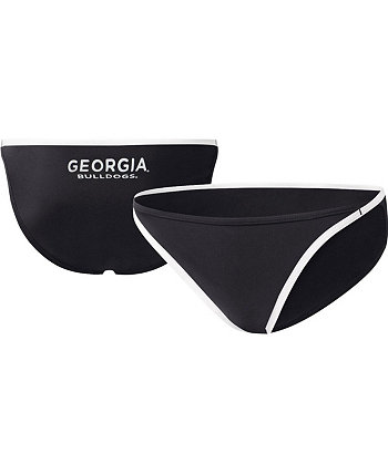 Женские черные плавки бикини Georgia Bulldogs Play Action G-III