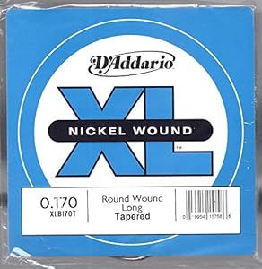 Сингл-басовые струны D'Addario XL 120 Long Taper, части инструментов и аксессуары D'Addario