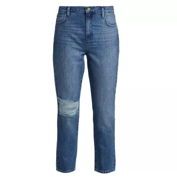 The High Rise Stovepipe Jeans Triarchy