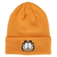 Garfield Face Embroidered Knit Beanie Licensed Character