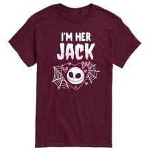 Мужская футболка Disney's Nightmare Before Christmas с рисунком I’m Her Jack Disney