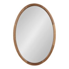 Kate and Laurel Hogan Oval Framed Wall Mirror Kate and Laurel
