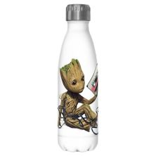 Marvel Groot Unraveled Tape Groot 17-oz. Stainless Steel Bottle Licensed Character