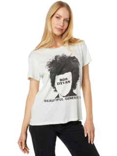 Футболка Bob Dylan Beautiful Generation из переработанного винтажного джерси для всех Chaser