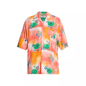 Boxy Hawaiian Shirt Martine Rose