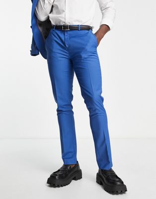 Синие брюки скинни Twisted Tailor ellroy Twisted Tailor