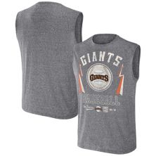 Men's Darius Rucker Collection by Fanatics Charcoal San Francisco Giants Relaxed-Fit Muscle Tank Top Darius Rucker Collection by Fanatics