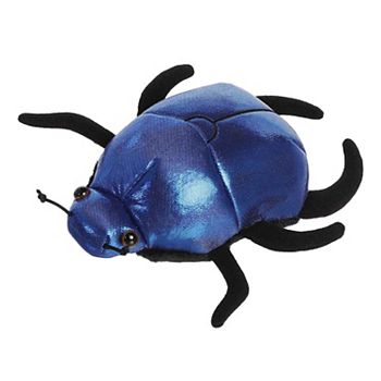 Aurora Small Blue Mini Flopsie 8" Saqqara Scarab Beetle Adorable Stuffed Animal Aurora