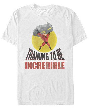 Мужская футболка с коротким рукавом Disney Pixar Incredibles Training To Be Incredible The Incredibles