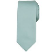 Men's Bespoke Solid Sateen Slim Tie Bespoke