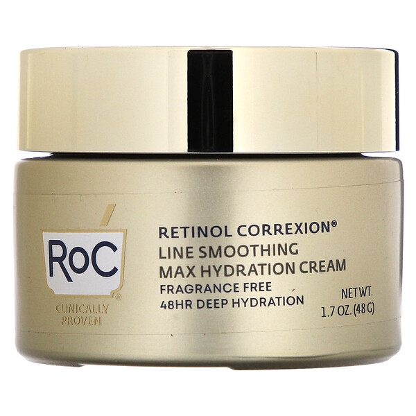 Retinol Correxion, Крем для максимального увлажнения, без запаха, 1,7 унции (48 г) RoC