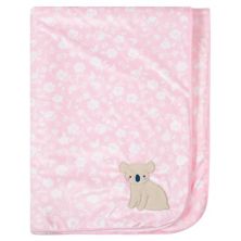 Розовое плюшевое одеяло Just Born® Just Born