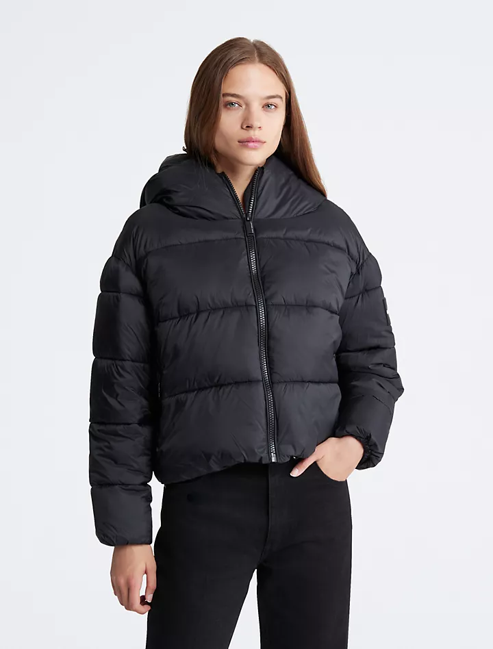 Женская Пуховая Куртка с Капюшоном Calvin Klein Calvin Klein