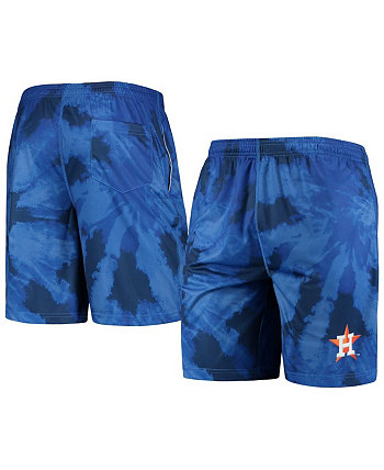 Мужские темно-синие тренировочные шорты Houston Astros Tie-Dye FOCO