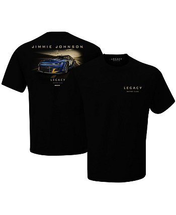 Мужская черная футболка Jimmie Johnson Carvana Legacy Motor Club Team Collection